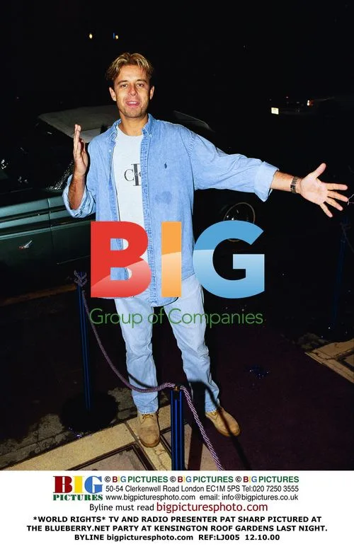 TV Presenter Pat Sharp at Blueberry.net Party