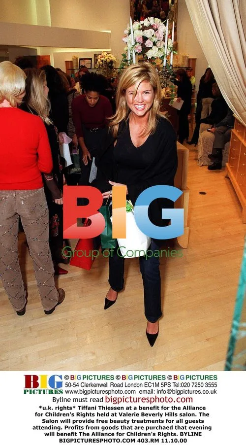 Tiffani Thiessen at Alliance for Children's Rights benefit
