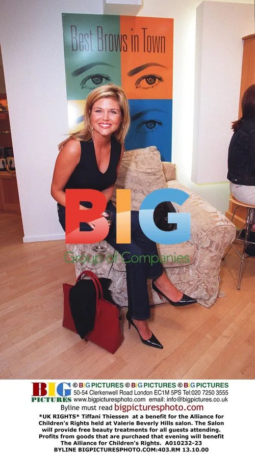 Tiffani Thiessen at Children's Rights Benefit