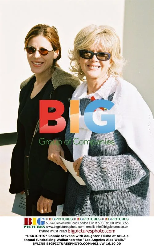 Connie Stevens and daughter Trisha at LA Aids Walk