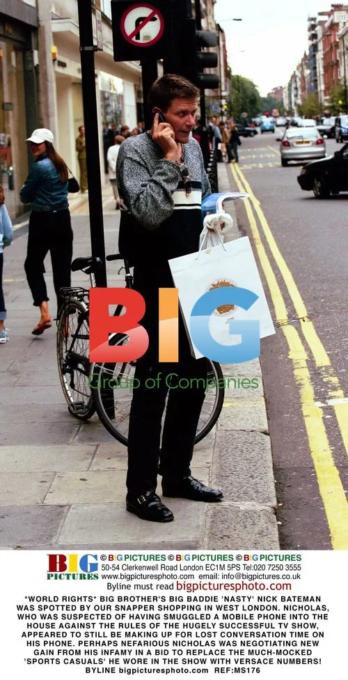 "Nasty" Nick Bateman Spotted Shopping in London