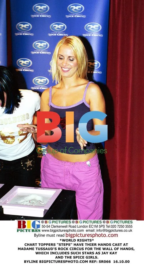 STEPS' Madame Tussaud's hand casting
