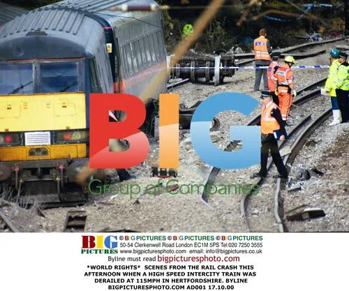 High Speed Rail Crash in Hertfordshire