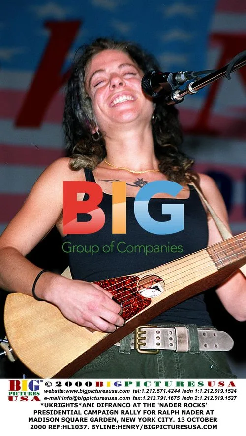 Ani DiFranco at Nader Rally
