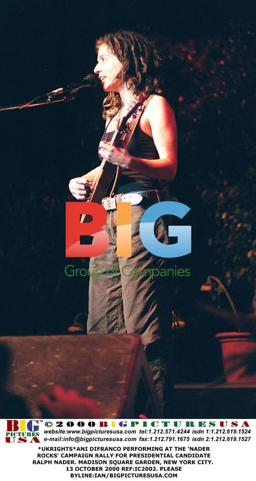 Ani DiFranco at Nader Campaign Rally