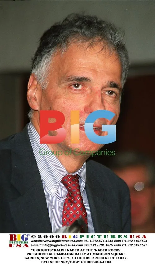 Ralph Nader at 'Nader Rocks' Rally
