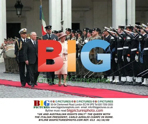 Queen Meets Italian President