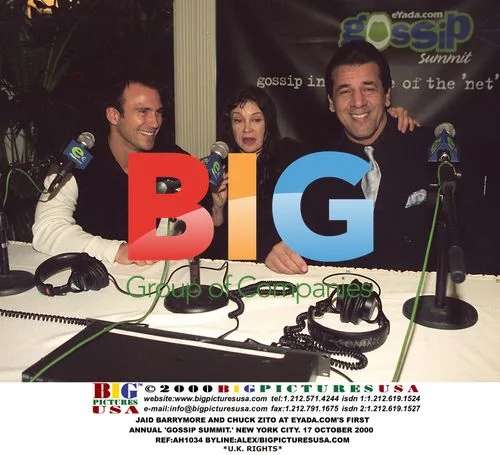 Jaid Barrymore and Chuck Zito at Gossip Summit