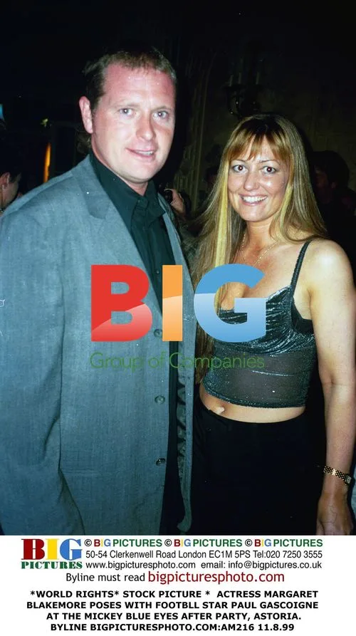 Actress and Footballer at Mickey Blue Eyes Party