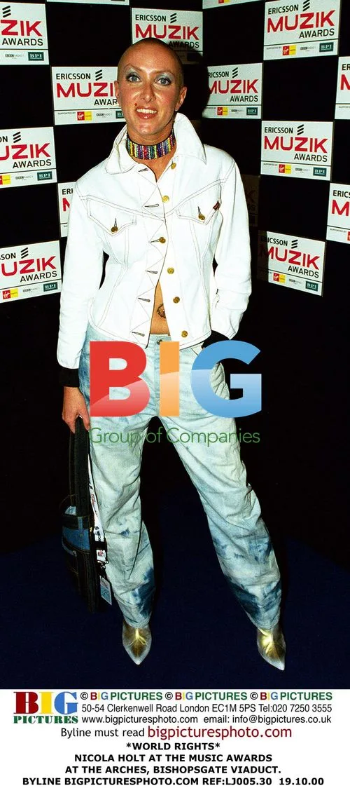 Nicola Holt at Music Awards