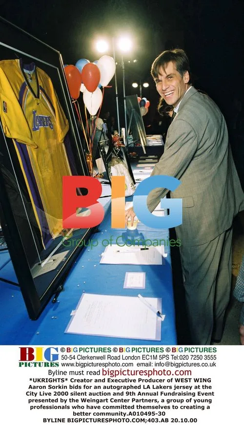 Aaron Sorkin at City Live 2000 Auction