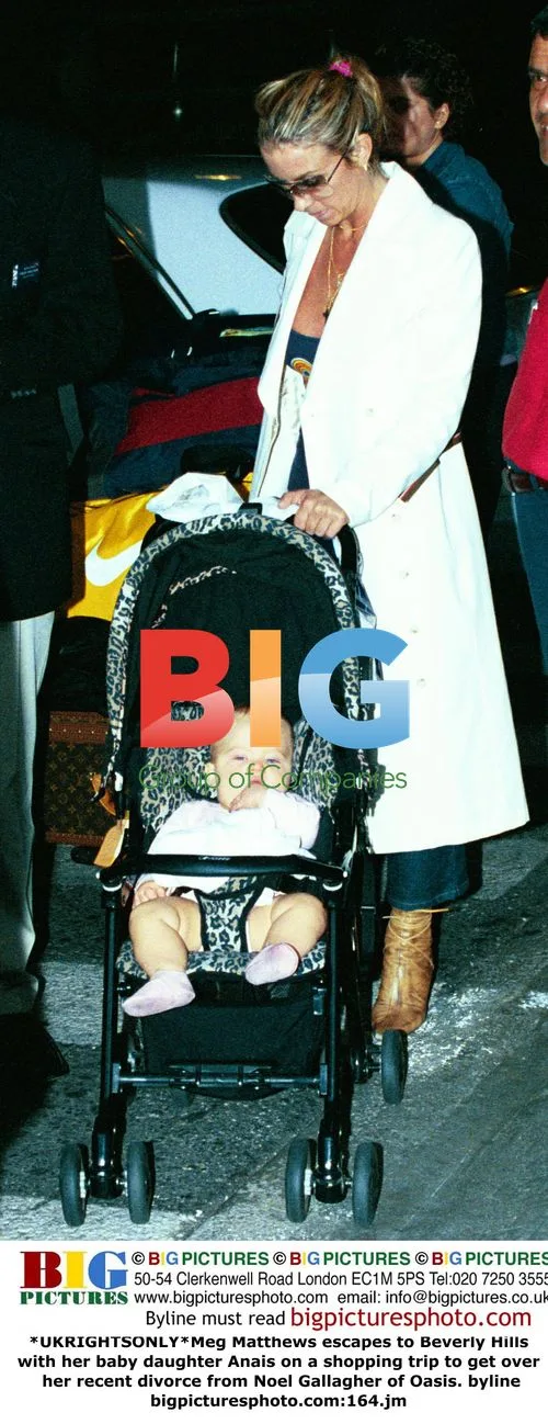 Meg Matthews shops in Beverly Hills after divorce
