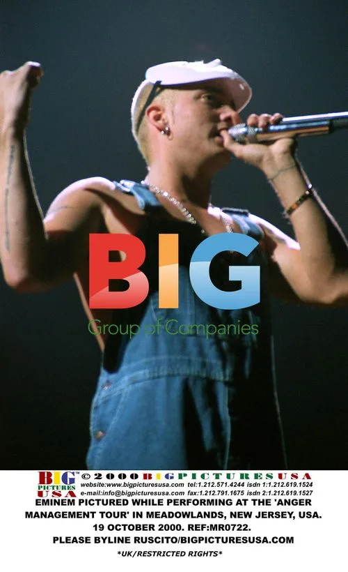 Eminem Performing at Anger Management Tour