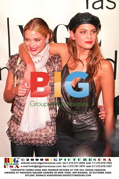James King and Frankie Rayder at VH1 Vogue Fashion Awards