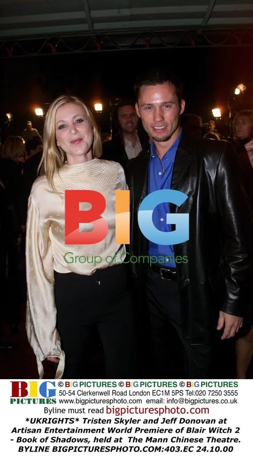 Tristen Skyler and Jeff Donovan at Blair Witch 2 Premiere
