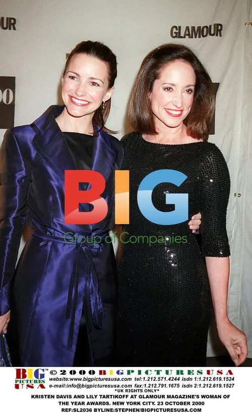 Kristen Davis and Lily Tartikoff at Glamour awards