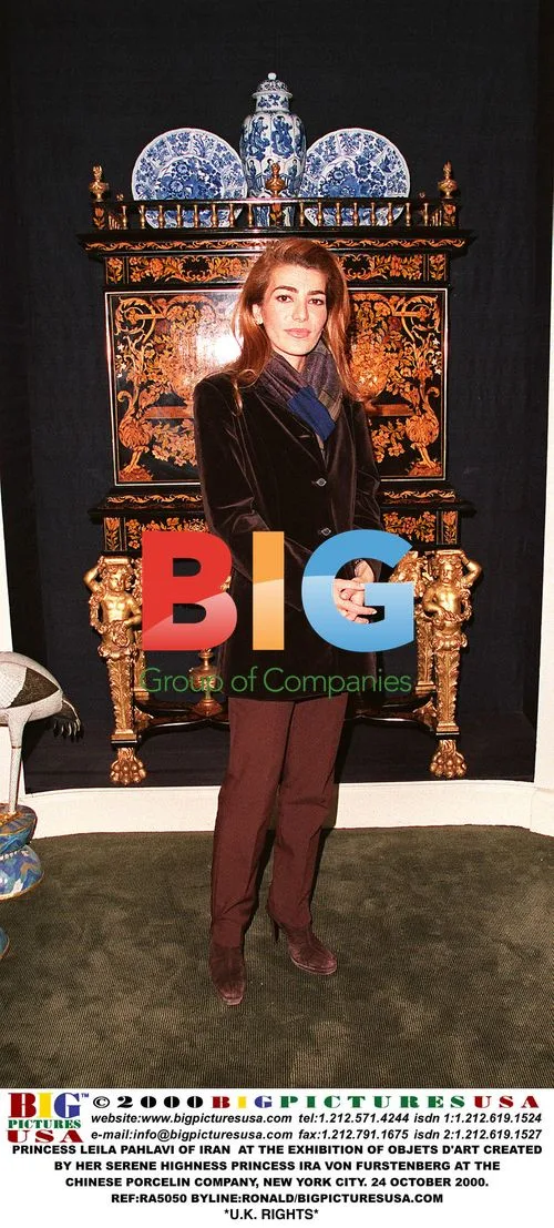 Princess Leila Pahlavi at Art Exhibition