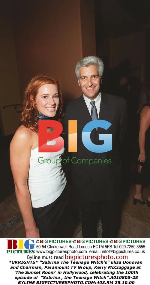 Elisa Donovan and Kerry McCluggage at Sabrina 100th Episode Party