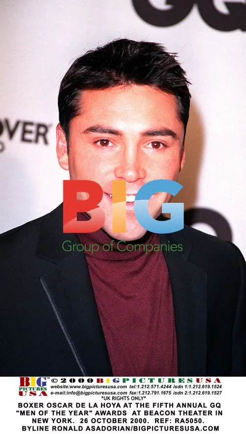 Oscar de la Hoya at GQ "Men of the Year" Awards