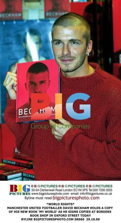 David Beckham Promotes New Book