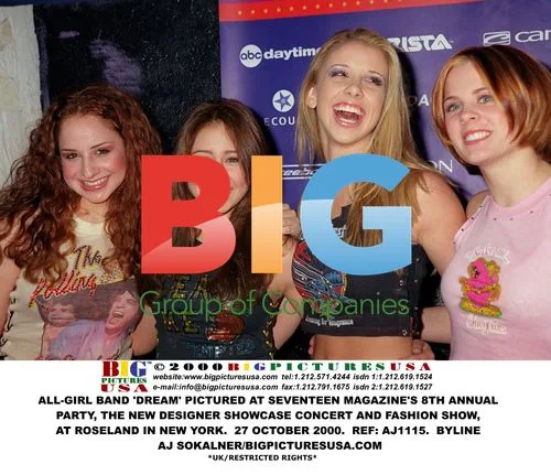 All-girl band 'Dream' at Seventeen Mag party