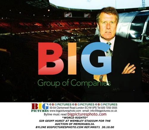 Sir Geoff Hurst at Wembley Auction