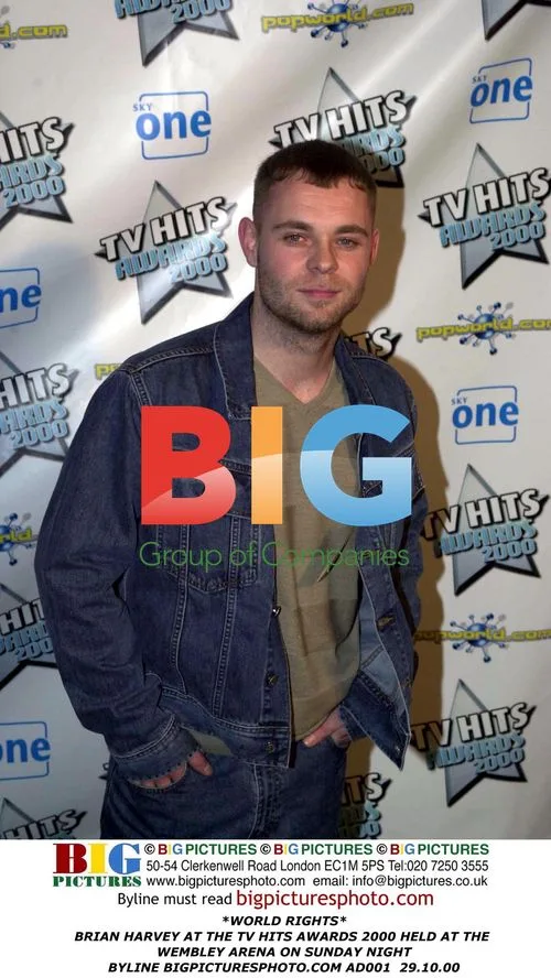 Brian Harvey at the TV Hits Awards 2000
