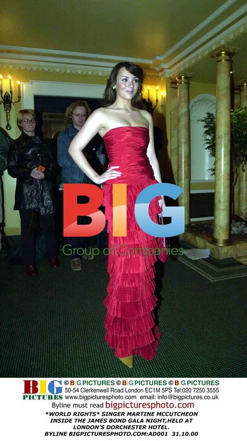 Martine McCutcheon at James Bond Gala