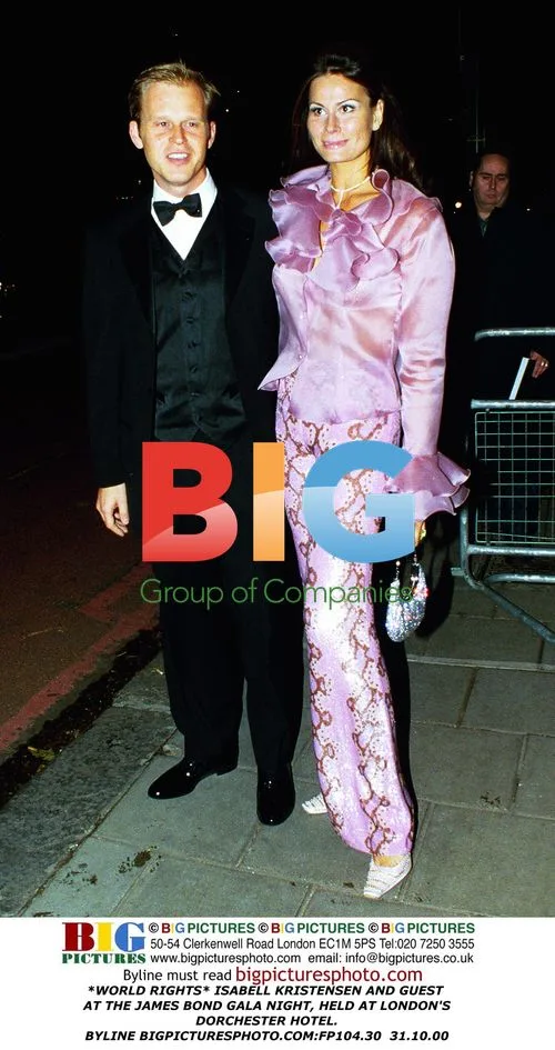 Isabell Kristensen at James Bond Gala