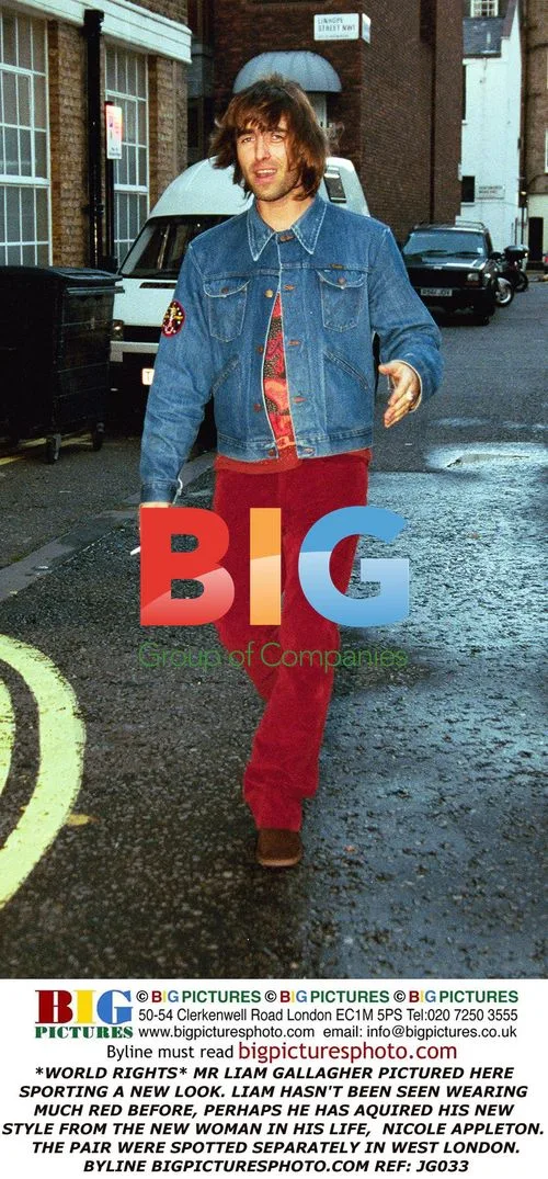 Liam Gallagher in new look
