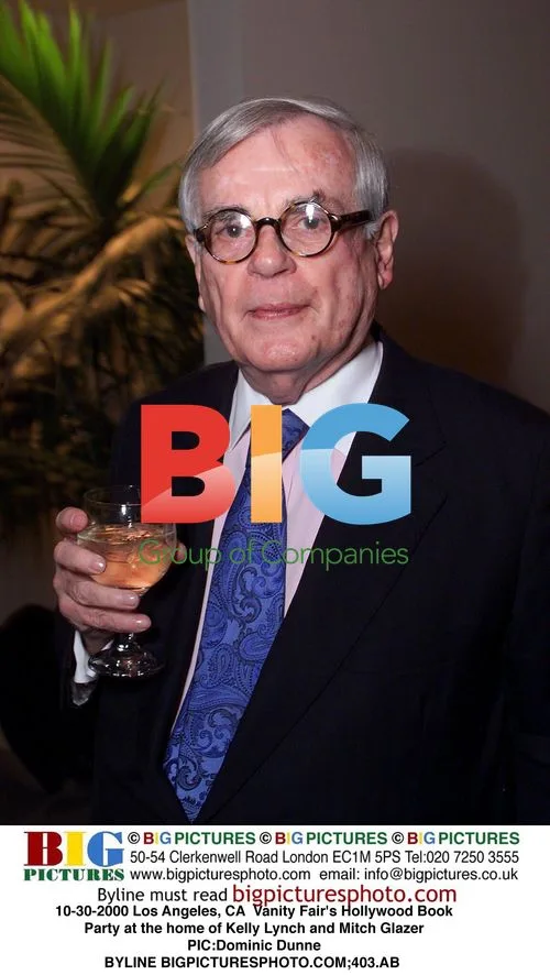 Dominic Dunne at Vanity Fair's Hollywood Book Party