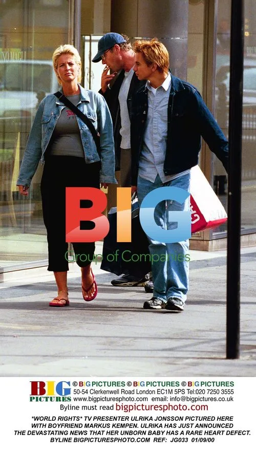 Ulrika Jonsson with boyfriend Markus Kempen