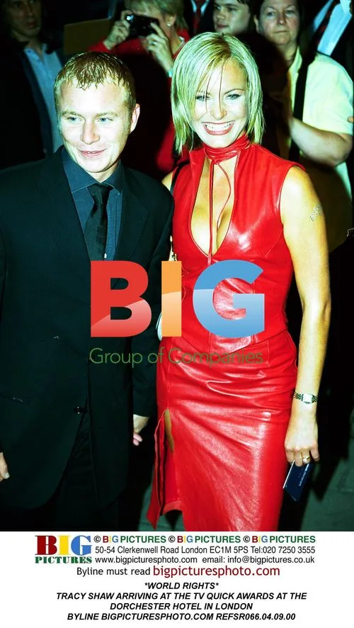 Tracy Shaw Arriving at TV Quick Awards