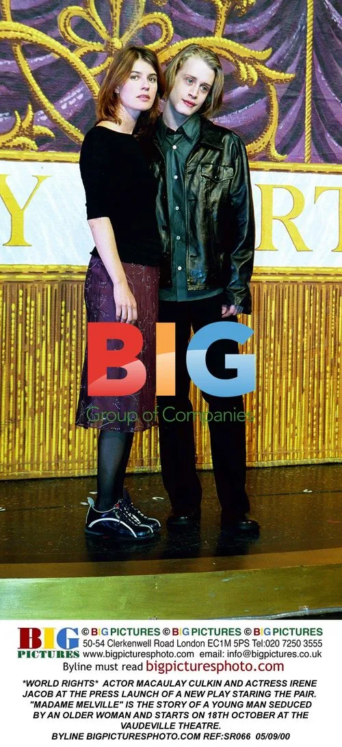 Macaulay Culkin and Irene Jacob at "Madame Melville" press launch