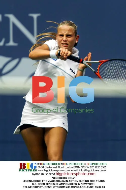 Jelena Dokic at 2000 U.S. Open
