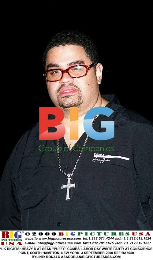 Heavy D at Sean Combs' Labor Day Party