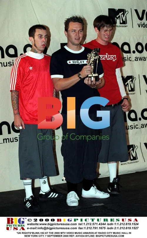 BLINK-182 at the 2000 MTV VMAs