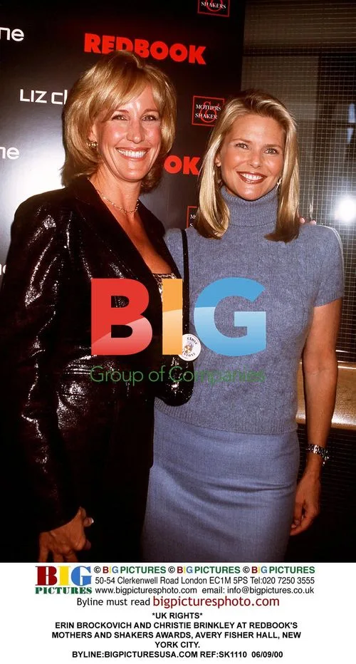 Erin Brockovich and Christie Brinkley at Redbook event