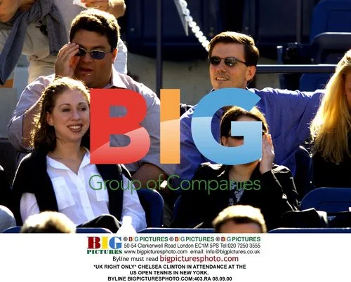 Chelsea Clinton at US Open Tennis