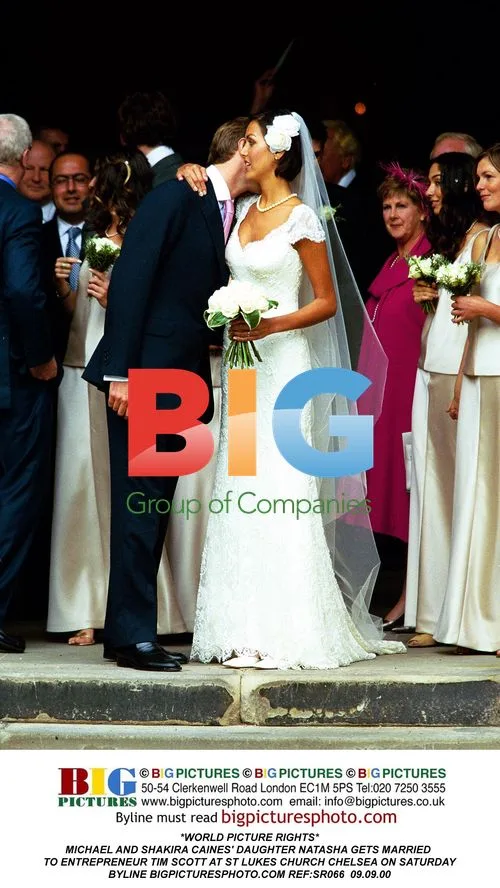 MICHAEL AND SHAKIRA CAINES' DAUGHTER NATASHA MARRIES TIM SCOTT