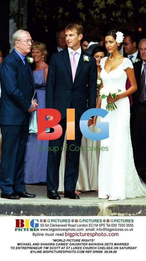 Michael Caine's Daughter Natasha Weds Tim Scott