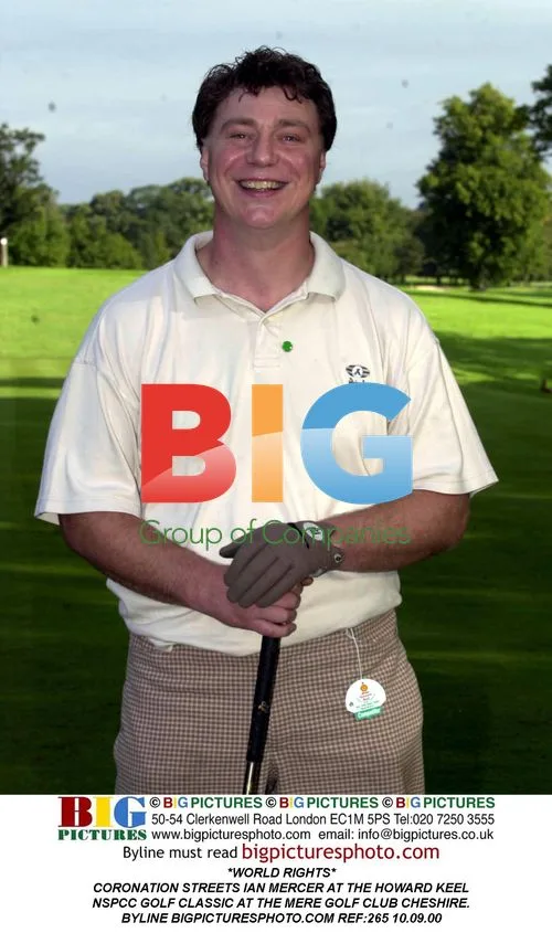 Ian Mercer at NSPCC Golf Classic