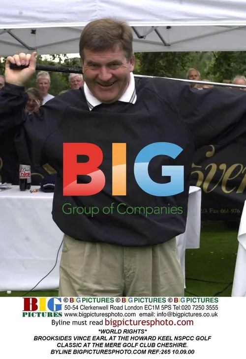 Vince Earl at NSPCC Golf Classic