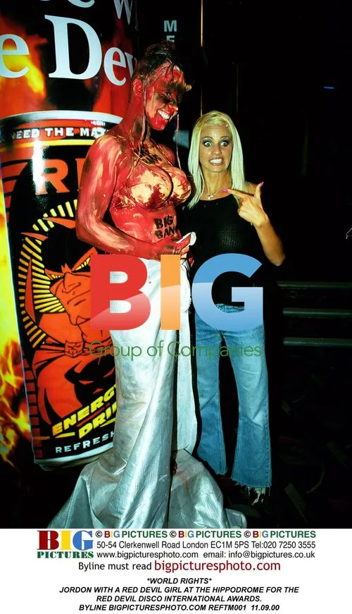 JORDON with Red Devil Girl at Disco Awards