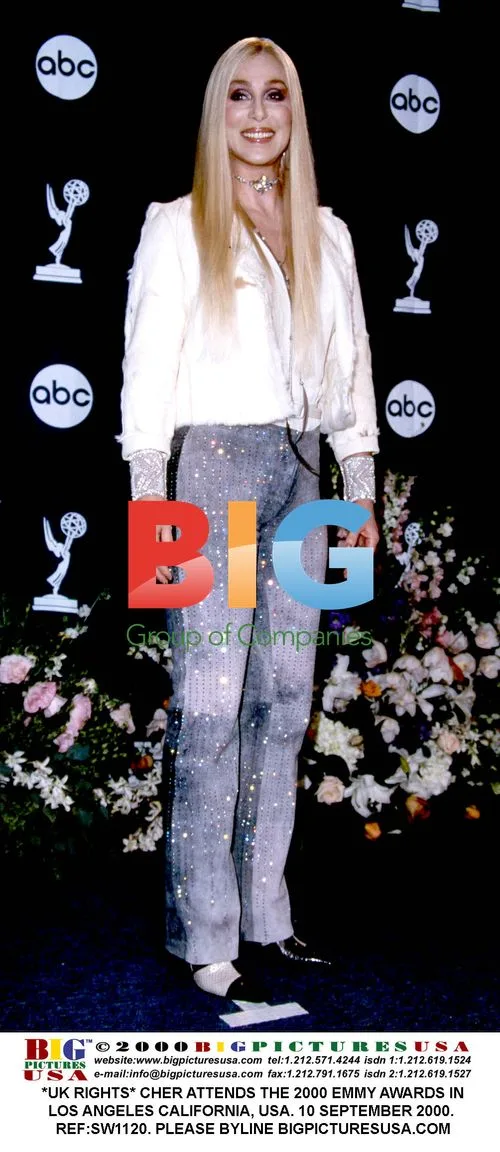 Cher attends 2000 Emmy Awards in LA
