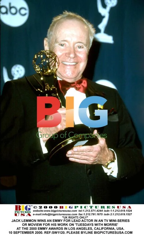 Jack Lemmon Wins Emmy