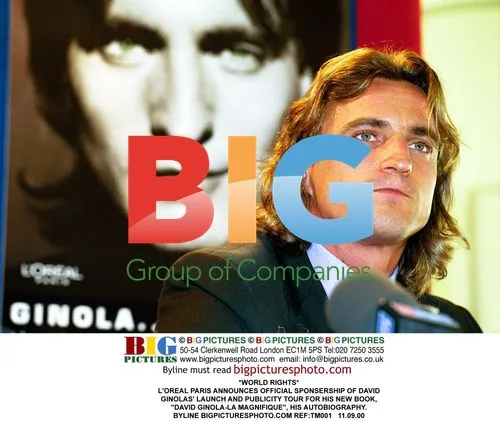 L'Oreal Sponsors David Ginola's Book Launch
