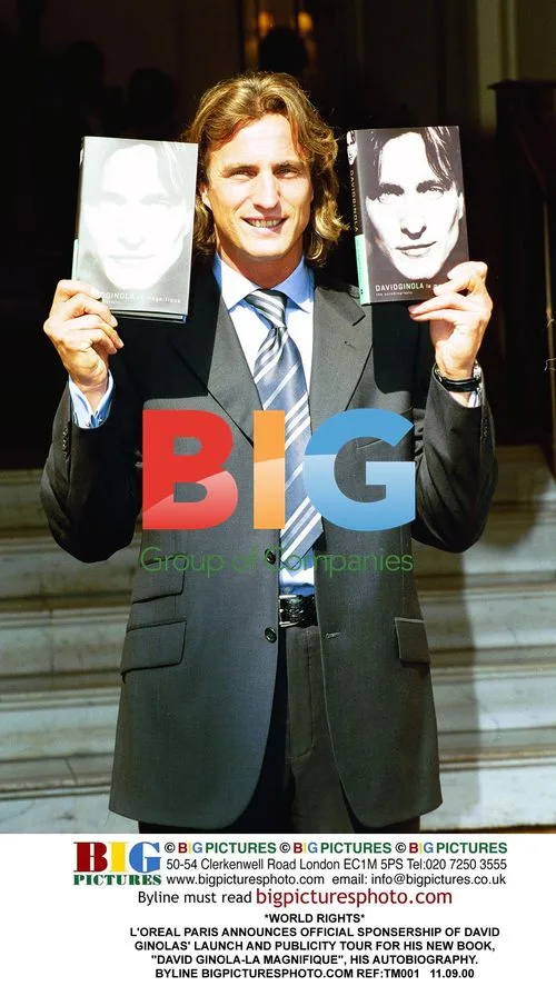 David Ginola Book Launch