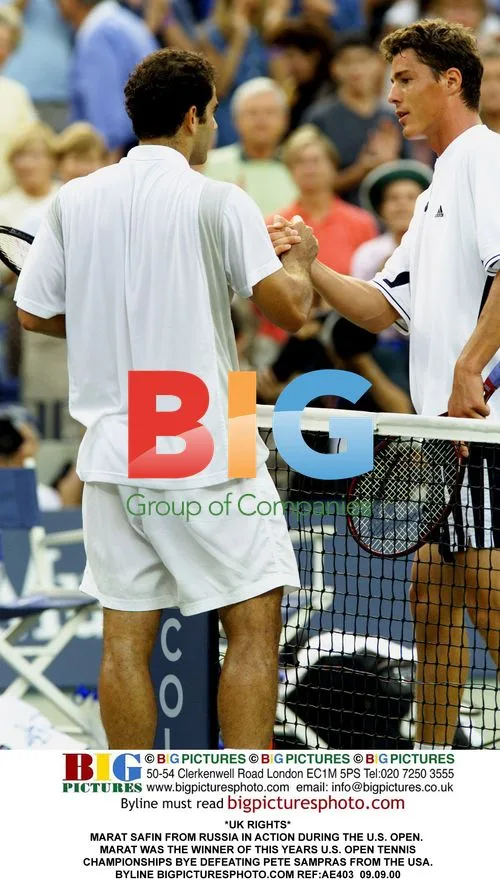 Marat Safin Defeats Pete Sampras at US Open