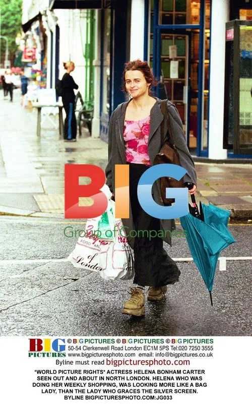 Helena Bonham Carter Out Shopping